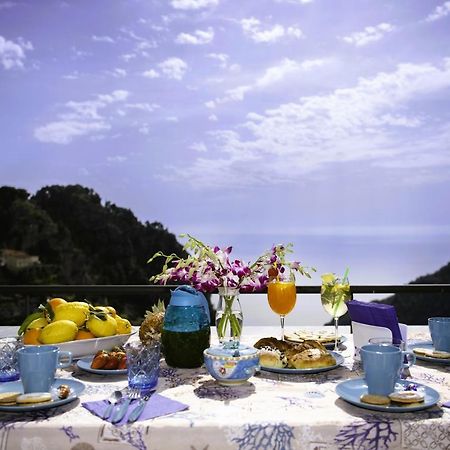 Amalfi Sea View Villa Scala Ngoại thất bức ảnh
