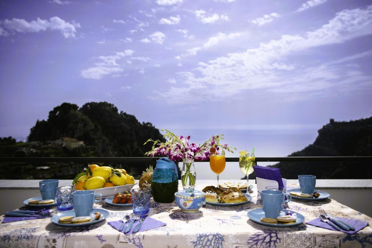 Amalfi Sea View Villa Scala Ngoại thất bức ảnh
