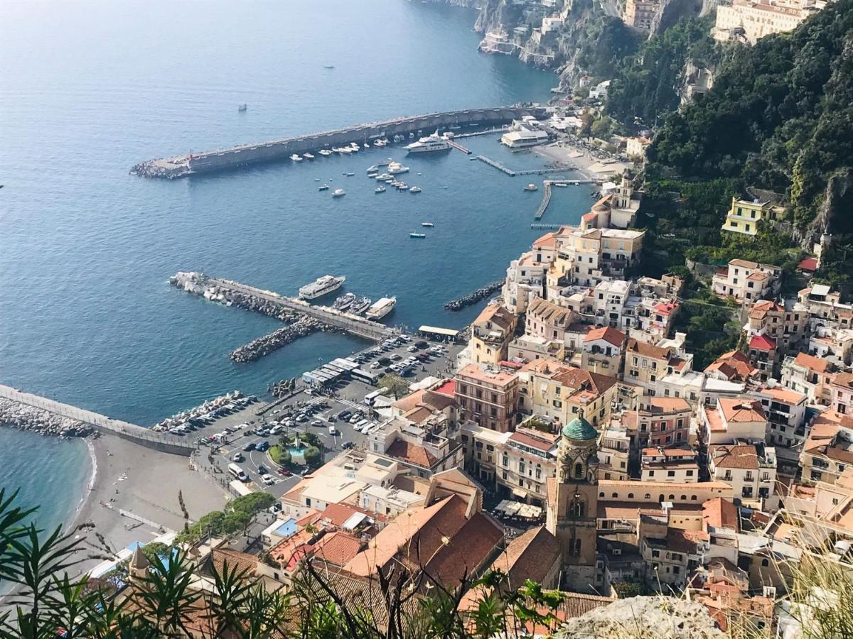 Amalfi Sea View Villa Scala Ngoại thất bức ảnh