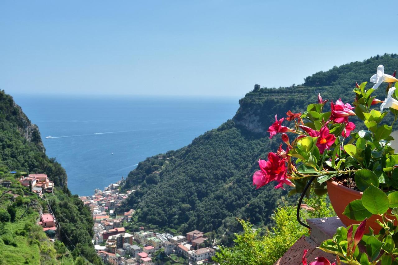 Amalfi Sea View Villa Scala Ngoại thất bức ảnh